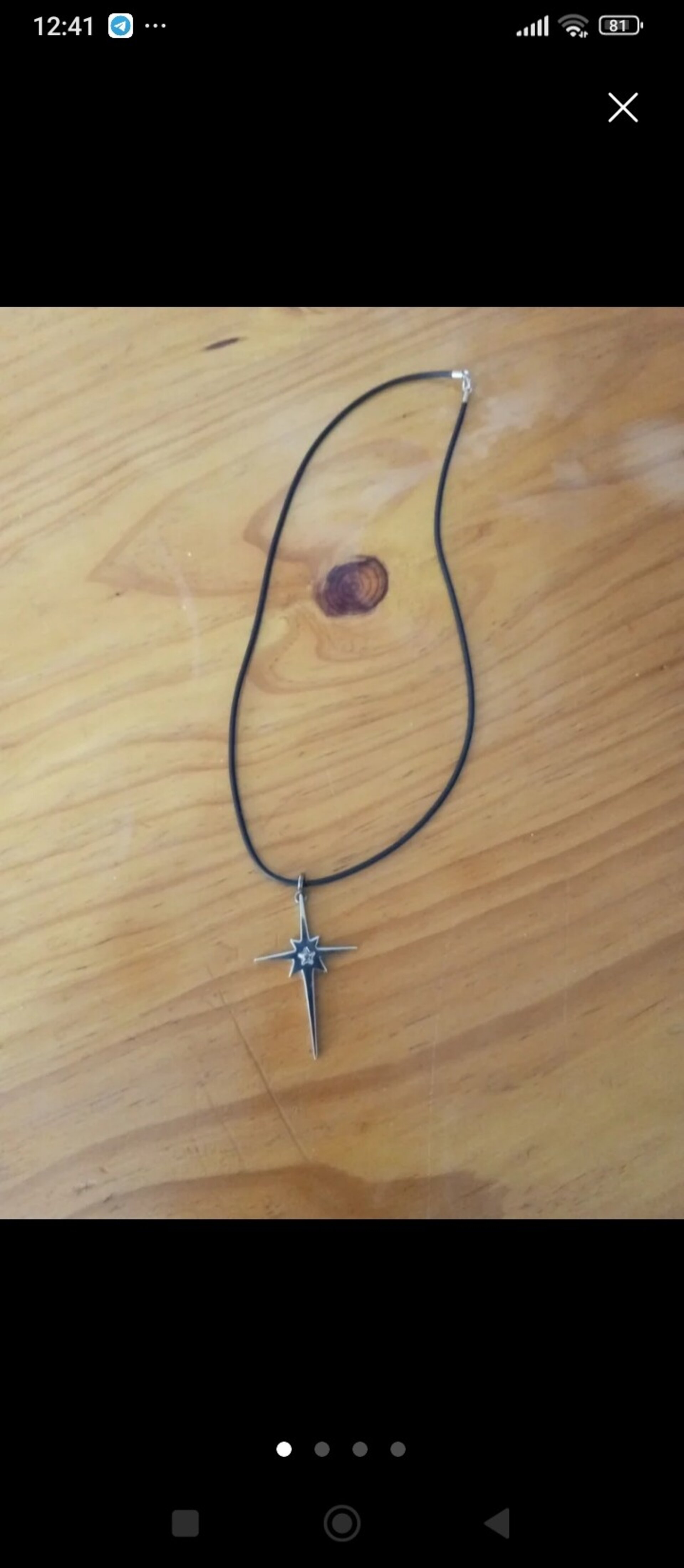 Cruz de acero Morellato - 3