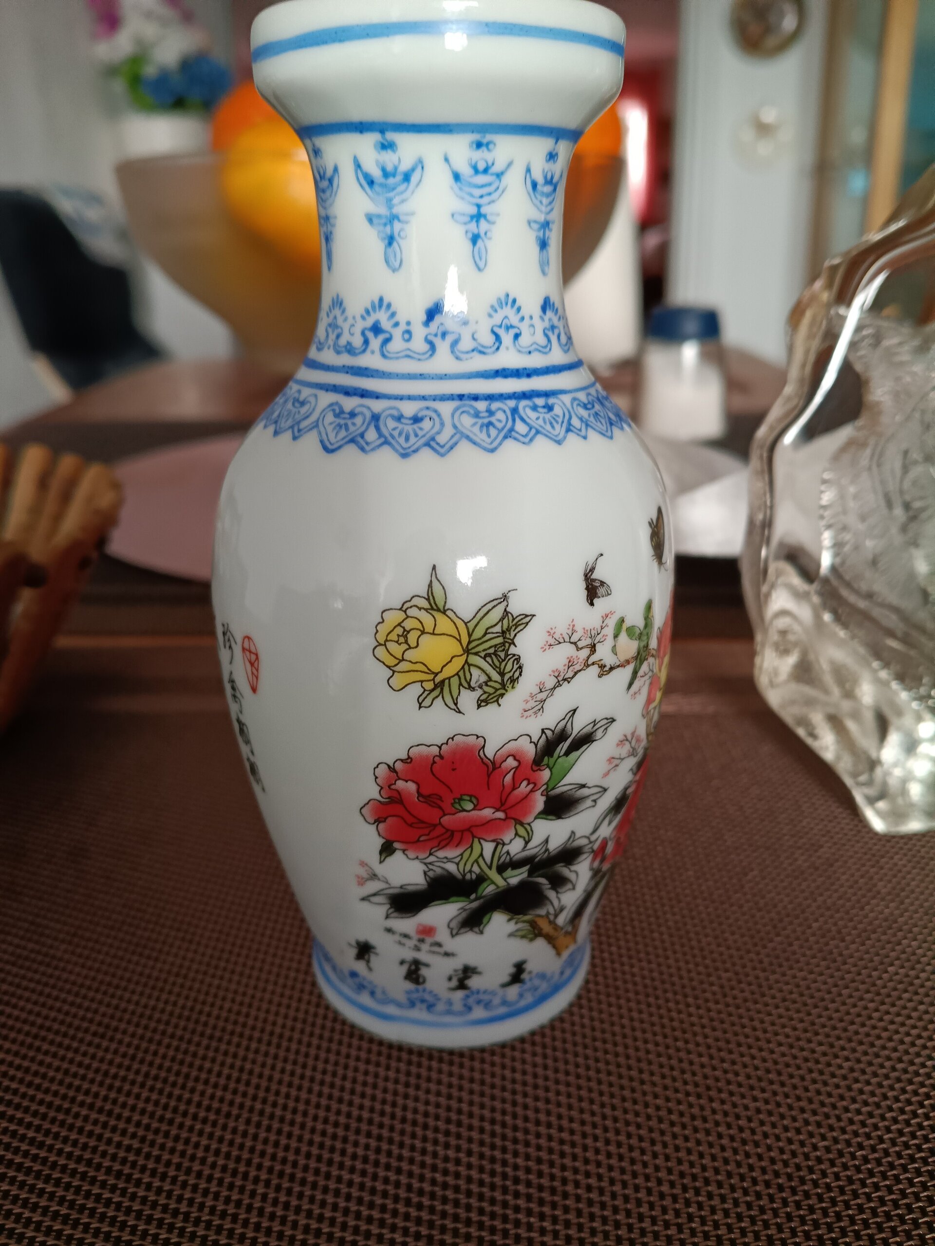 Jarrón de porcelana china - 4