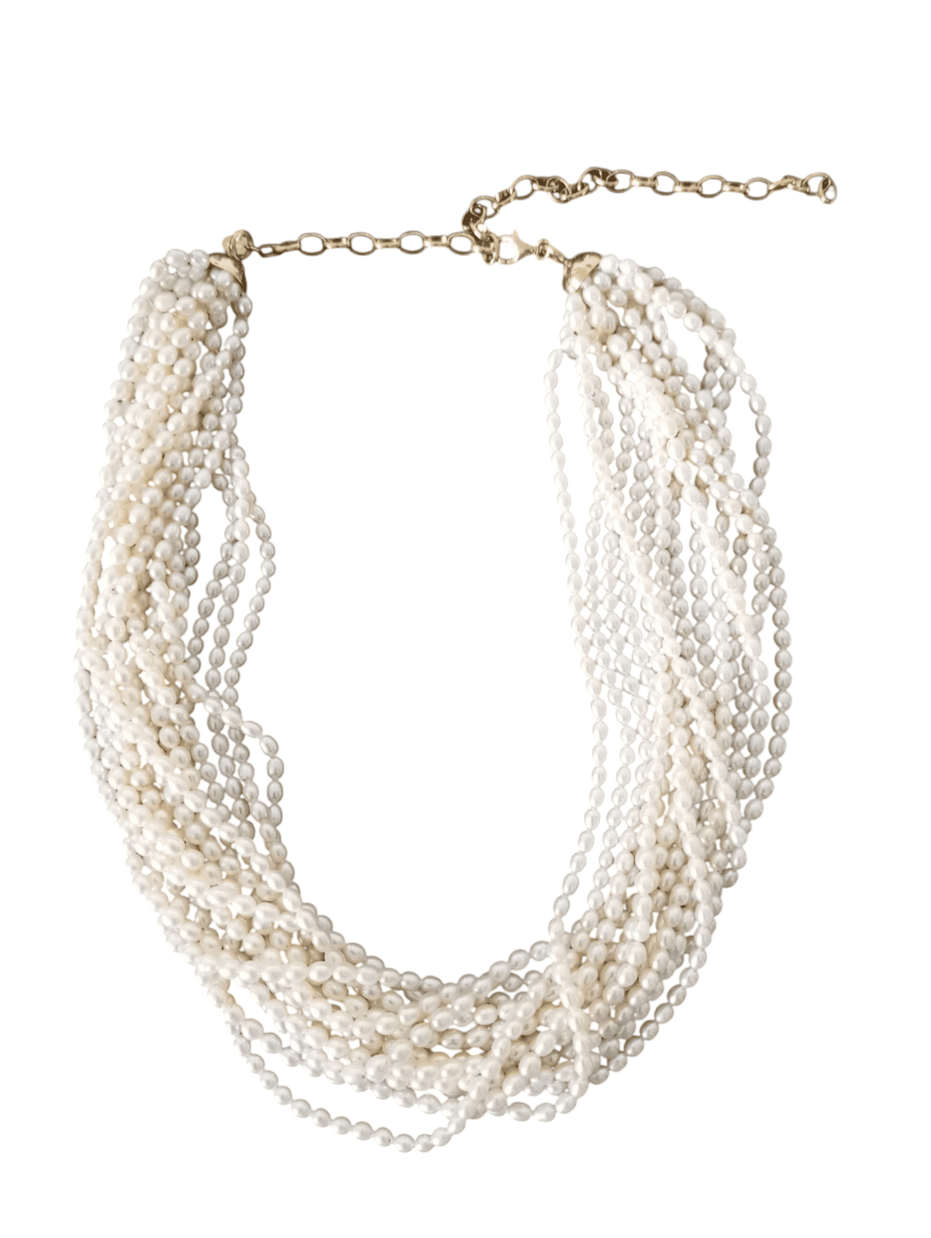 Collar de perlas de río - 5